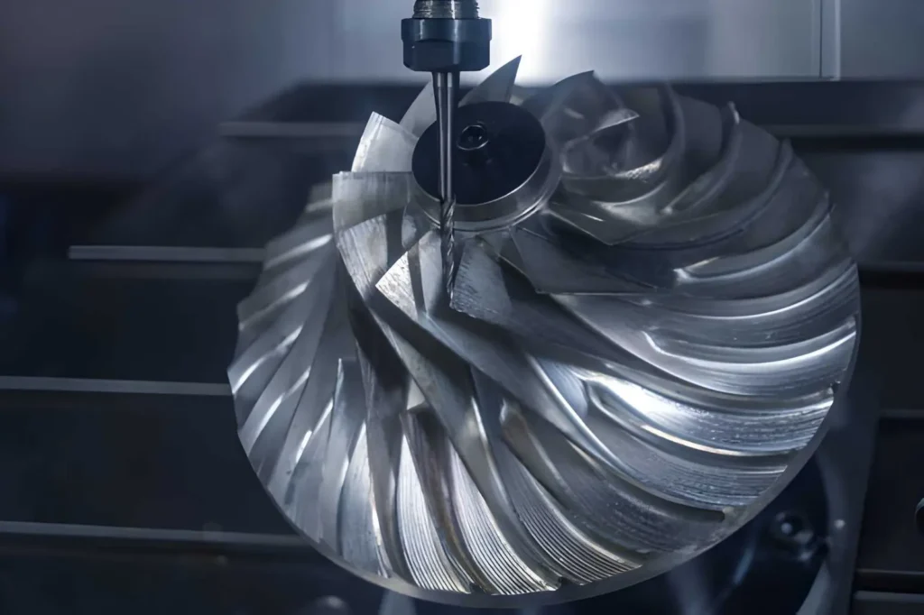 Aerospace titanium machining