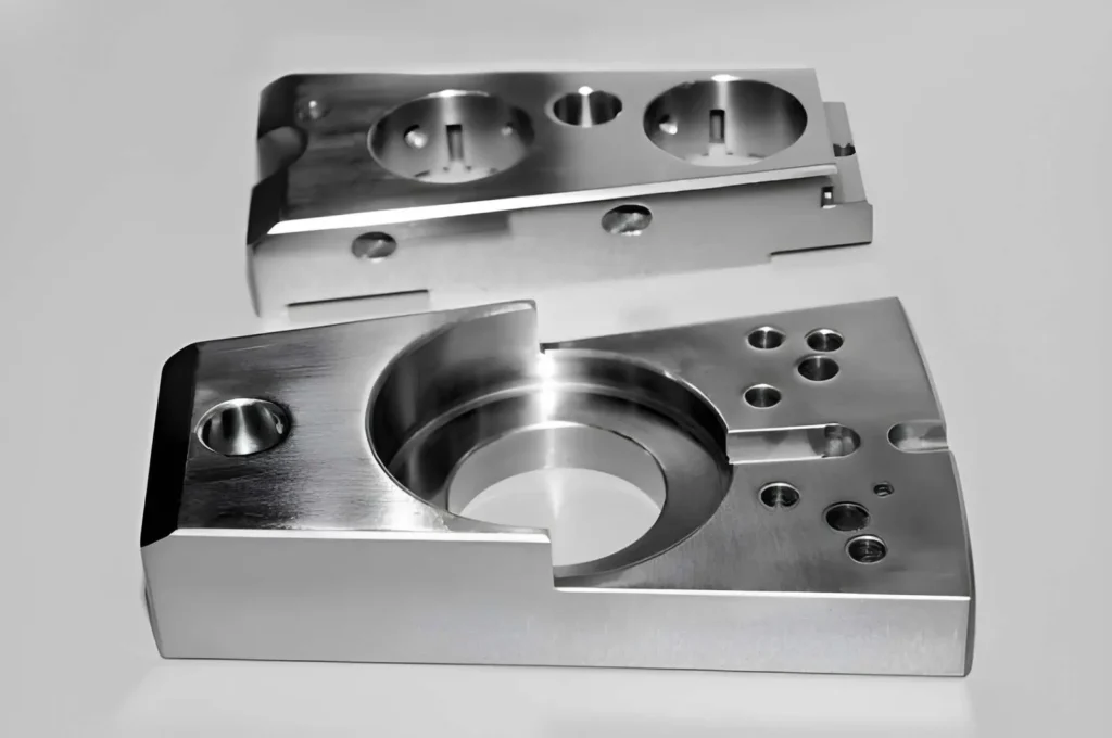 Precision-machined titanium parts