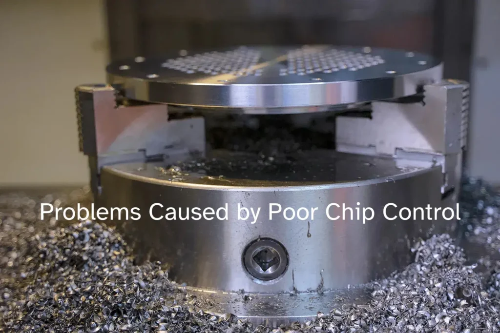 problems caused by poor chip control in aluminum cnc machining