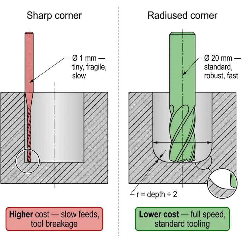 cnc machining tooling cost