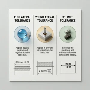 types of cnc tolerance