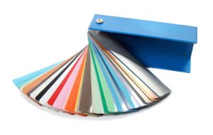 Anodize colour pattern