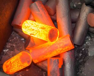 Billet heating for hot forging