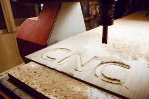 CNC engraving wood