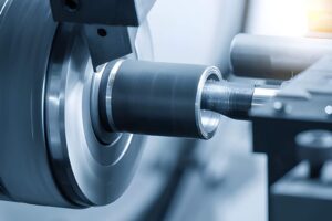 CNC lathe machine bore cutting process