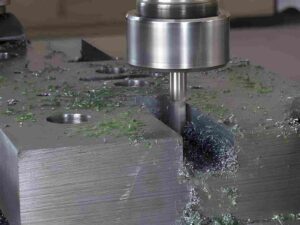 CNC milling undercut machining