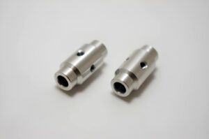 Machined aluminum aerospace parts