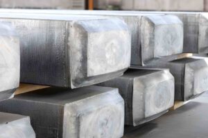 Square aluminum slabs