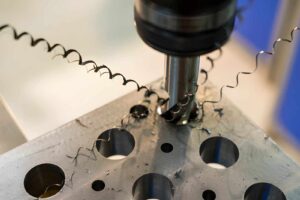 Tool steel drilling
