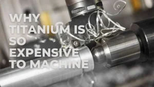 Why is titanium expensive to machine