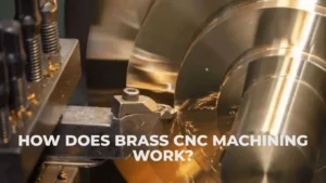 brass cnc turning operation