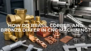 brass copper bronze material comparison