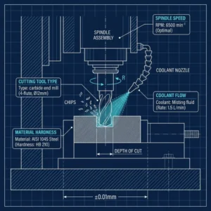 cnc machining material milling process
