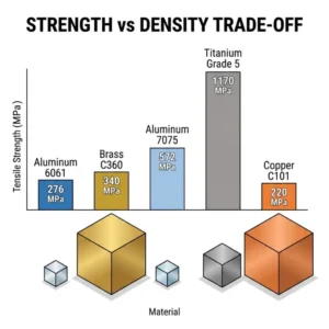 cnc machining material tensile strength
