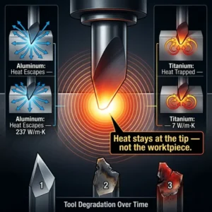 titanium thermal conductivity comparison