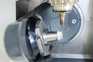 5-axis CNC machining aerospace part