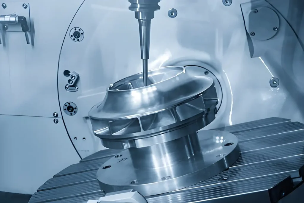 5-axis CNC machining center