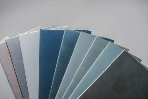 Anodized aluminum for building profiles