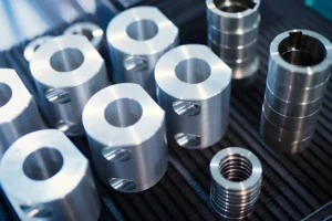 Batch of Machined cylindrical parts