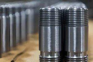 Precision machined turned parts batch