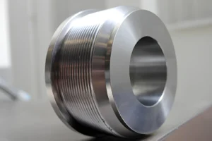 CNC turned cylindrical part
