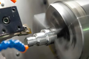 CNC turned shaft part