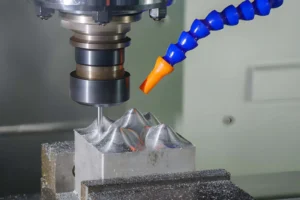 Steel mold milling
