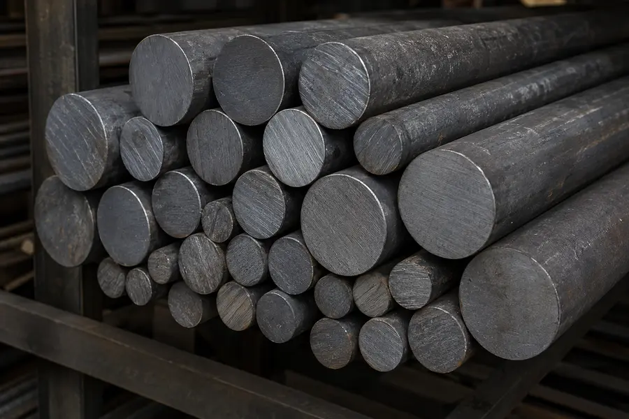 Steel round bars for precision CNC machining