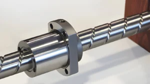 CNC turned steel shaft