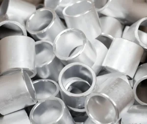Machined aluminum sleeves